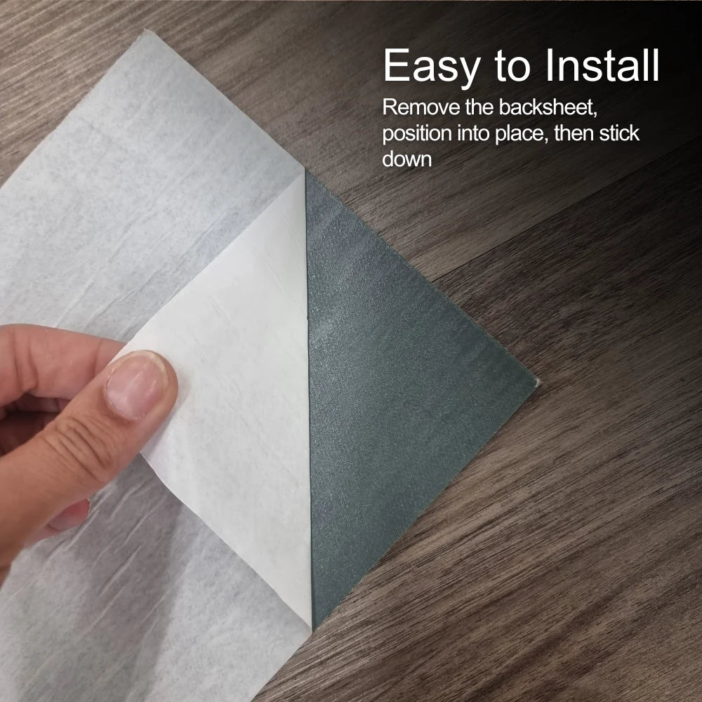 LuxeGrip Self-Adhesive Vinyl Plank Flooring – 36pc Pack