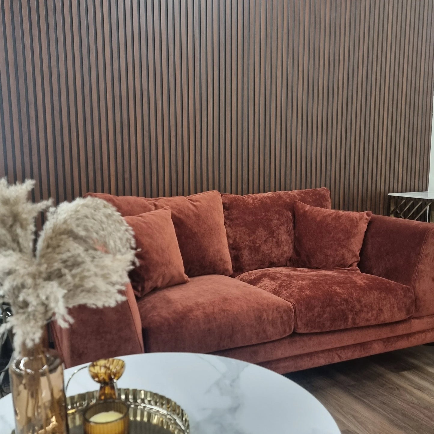 Terra Slatted Wood Effect Panels