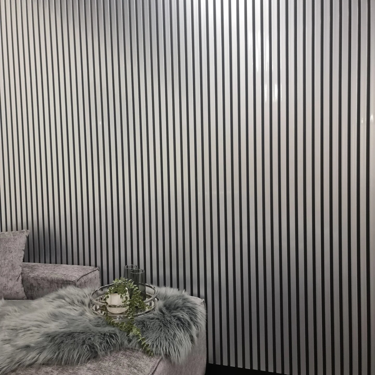 Terra Slatted Wood Effect Panels