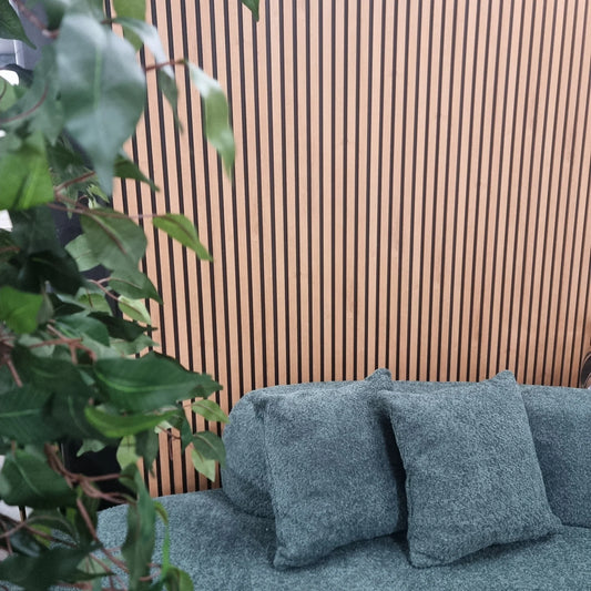 Terra Slatted Wood Effect Panels