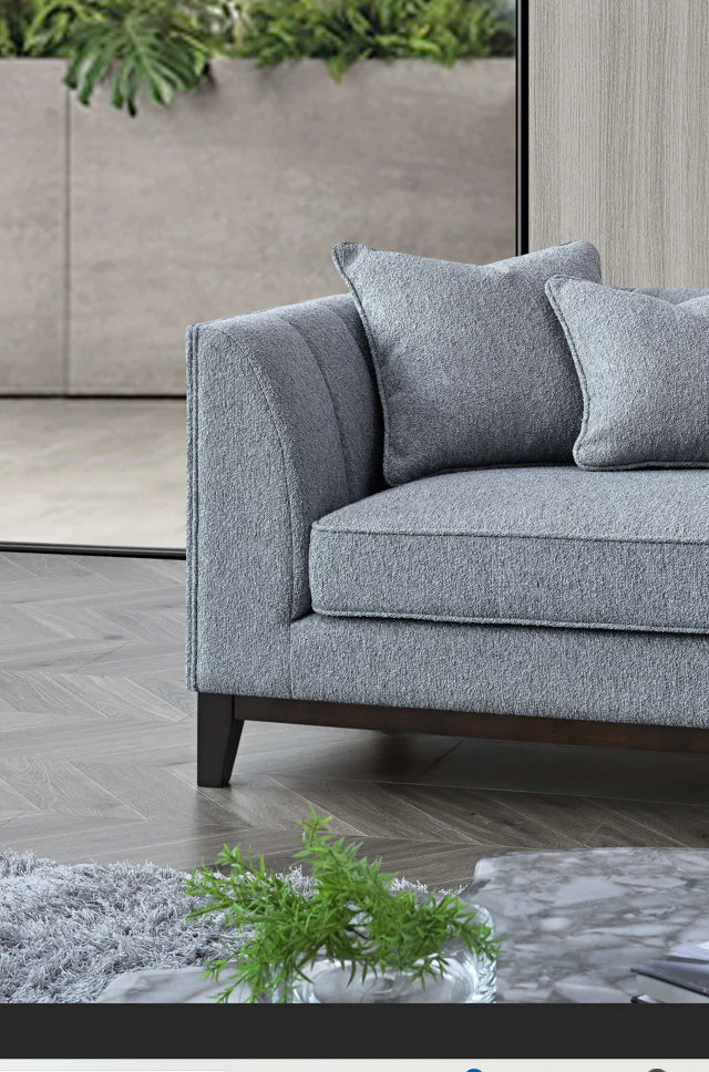 Lunara Delfine Sofa – Right Hand Corner (Boucle)