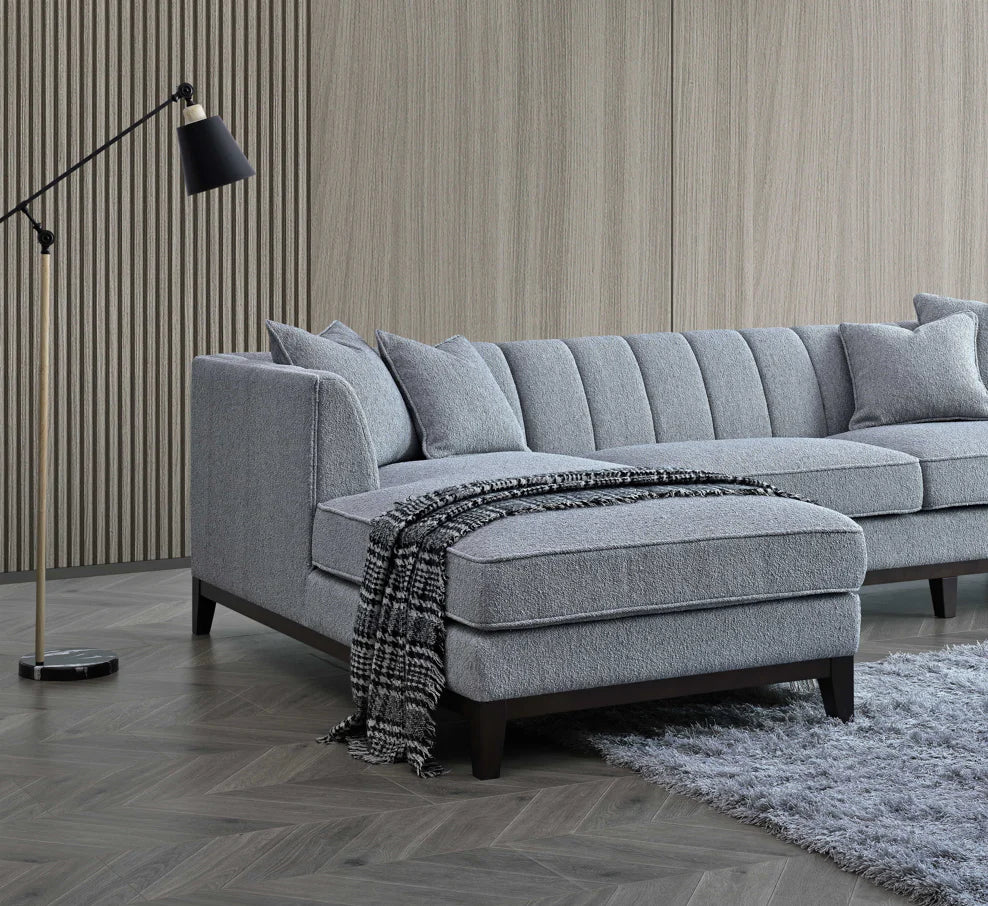 Lunara Delfiné Sofa - Left Hand Corner (Boucle)