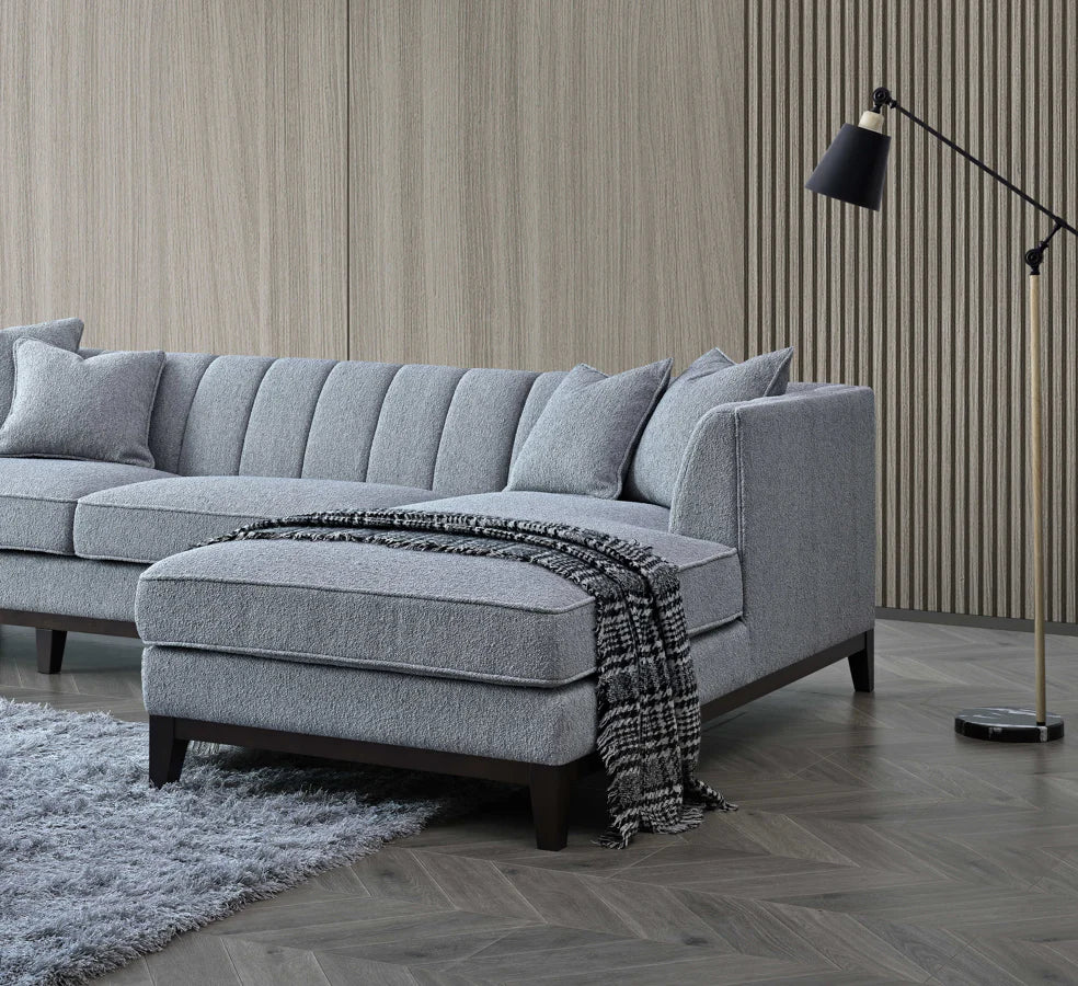 Lunara Delfine Sofa – Right Hand Corner (Boucle)