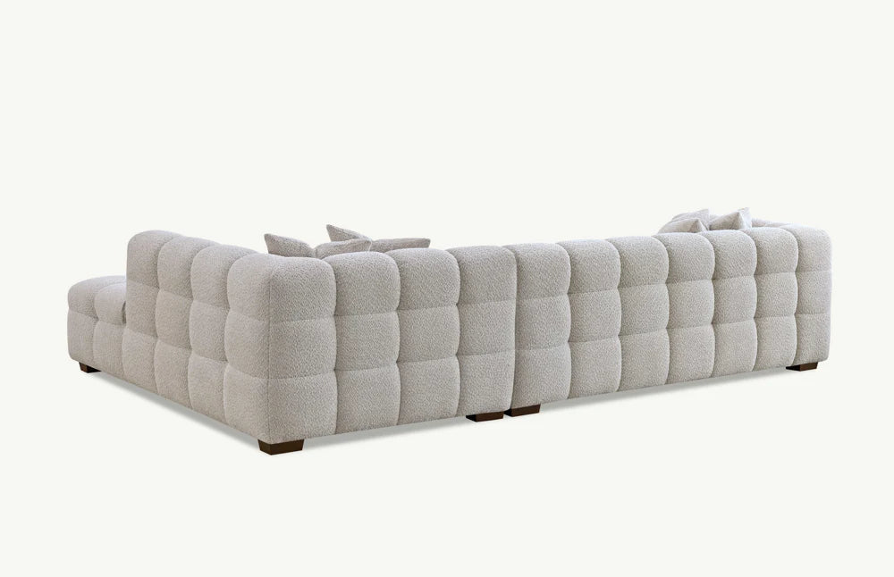 Tribeca Sofa – Right Hand Corner in Oatmeal Boucle