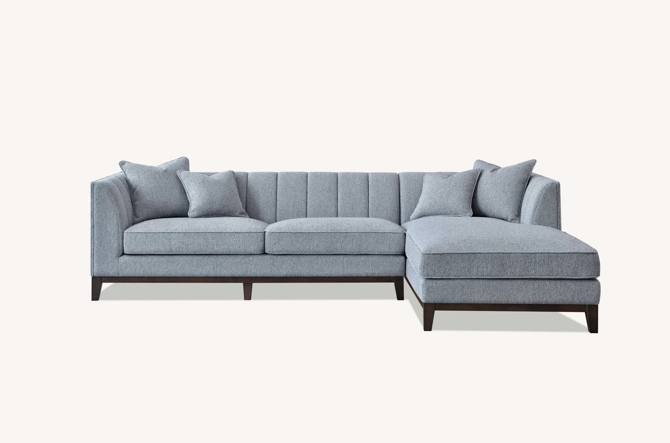Lunara Delfine Sofa – Right Hand Corner (Boucle)